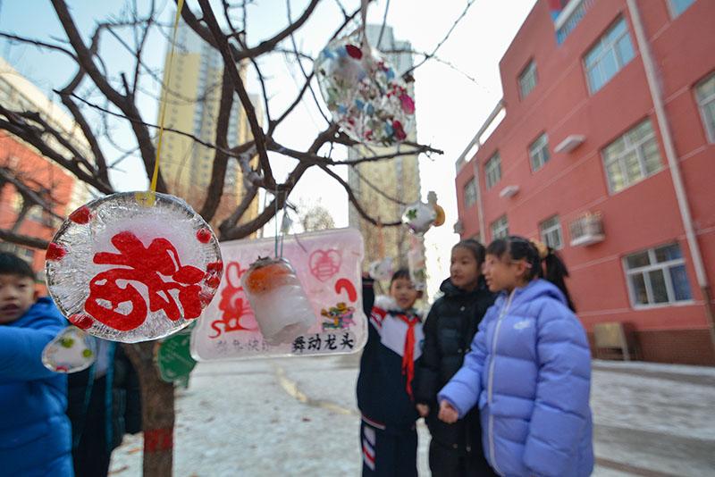 邯郸市邯山区多所学校开展多彩活动迎新年