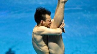 福冈世界游泳锦标赛跳水男子1米板预赛赛况