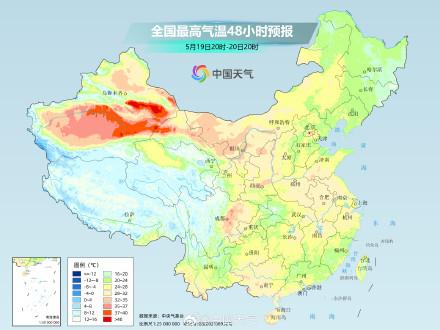 冷空气和降水将扑灭北方多地高温范围有所缩减