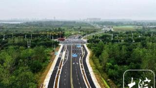 国庆前夕，合肥新站高新区14条路网陆续建成通车