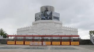 落马县委书记一意孤行修建巨型雕塑 因违法不能安装