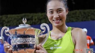 祝贺！十堰女孩郑钦文夺职业生涯首个WTA巡回赛冠军