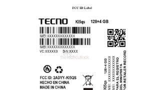 传音tecno一款4g入门手机通过fcc认证