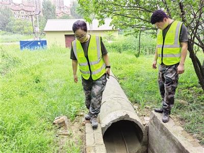 “大堤医生”巡堤记（图）