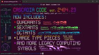 微软推出cascadiacode2404.23版本