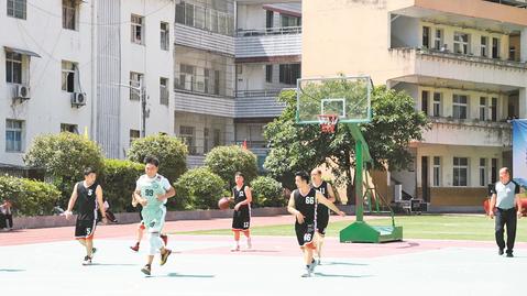 通川区首届“和美乡村” 篮球周末联赛开打