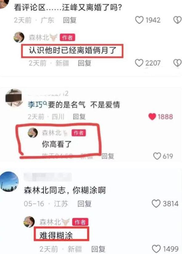 葛荟婕接连炮轰汪峰森林北：有本事再生一个！森林北：难得糊涂