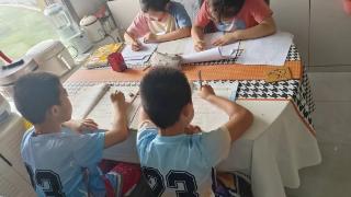 济南高新区景汇小学开展暑期“成长共同体”活动