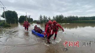 奋战60小时 长春市消防救援支队赴榆树市救援