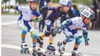 2023年沈阳市首届青少年冬季运动会速度轮滑比赛开幕