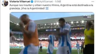 阿根廷副总统声援国奥：即使侮辱我们还嘘国歌，但阿根廷注定伟大