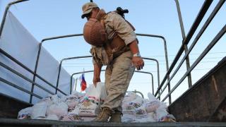 俄驻叙调解中心：俄军向阿勒颇居民发放1.7吨人道物资