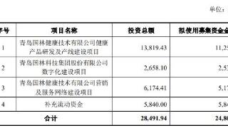 国林科技拟定增募资不超2.48亿 2019上市两募资共7亿