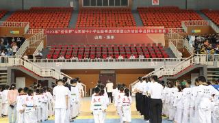 2023年“校长杯”山东省中小学生跆拳道联赛在滨州开赛