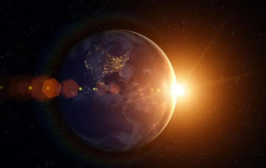400光年外，一个亮点引起了科学家的注意，地球的未来已经上演