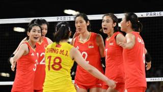 中国女排3-0法国女排 小组赛两连胜提前出线