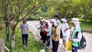 浙江大学、贵州大学学子到佛顶山自然保护区开展野外实习