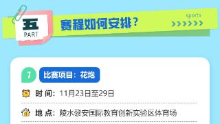 怎么购票？有哪些比赛项目？一图带你解锁运动会精彩看点