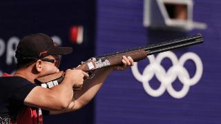 四川小伙吕健林和队友勇夺奥运混合团体双向飞碟铜牌 家人：他儿时便是“神枪手”
