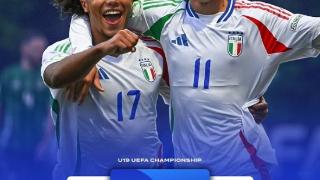 米兰&意大利的未来！卡马尔达梅开二度，创欧青赛最年轻进球纪录