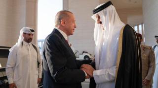 卡塔尔埃米尔与土耳其总统举行会谈 重点讨论经济合作