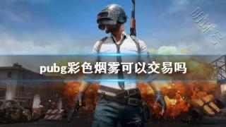 《pubg》彩色烟雾交易说明