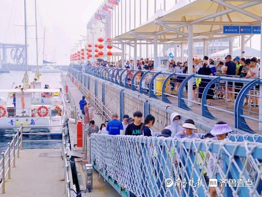 青岛海洋旅游年度突破100万人！累计营业收入1.1亿元