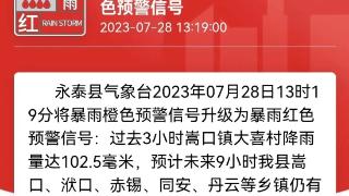 福州发布多个红色橙色预警！这些地方可能有暴雨大暴雨！