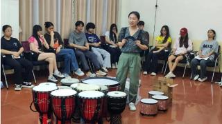 广西职业师范学院开展“鼓乐心声”心理团体辅导活动