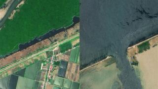 洞庭湖决堤抢险77小时！吉林一号卫星全程还原：涌入洪水2亿立方米