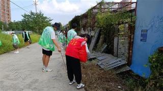 长江新区游湖社区联合学校开展爱护环境志愿服务活动