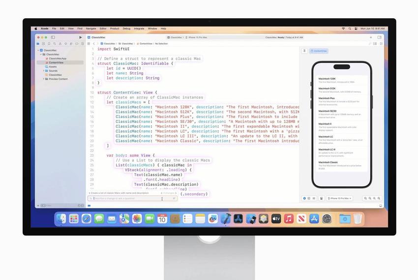 苹果发布xcode16swiftassist编程助手