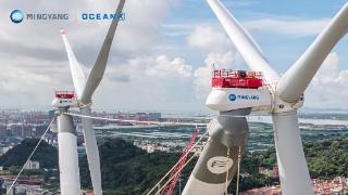 全球单体容量最大漂浮式风电平台广州亮相