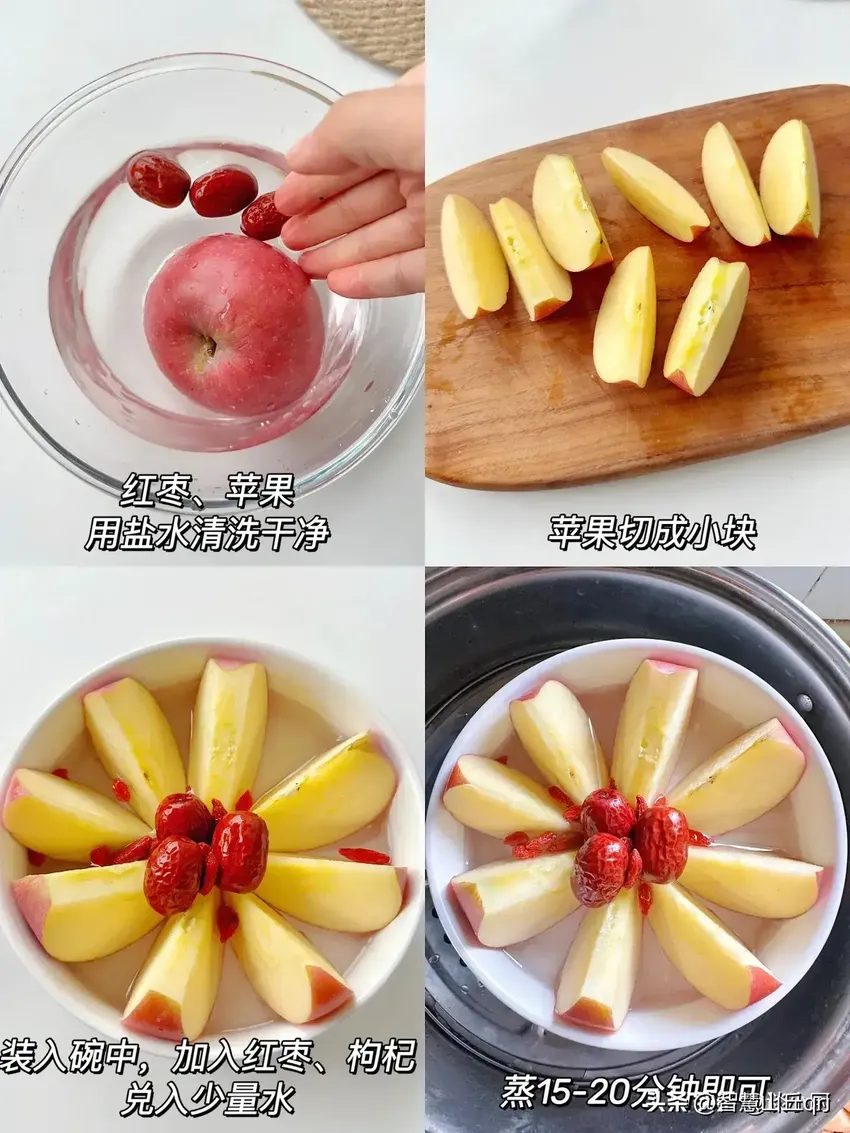 苹果别再直接吃了，用苹果搭配这些“食材”煮着吃，脾胃太舒服了