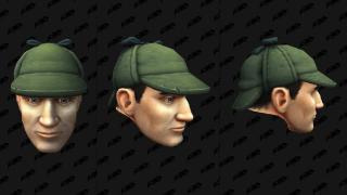《魔兽世界》10.1.5发现侦探帽幻化，一共五种颜色