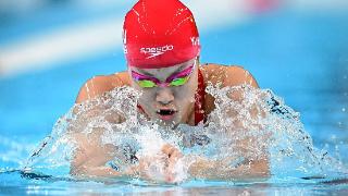 女子200米个人混合泳预赛-余依婷总成绩第2进半决赛 叶诗文第8晋级