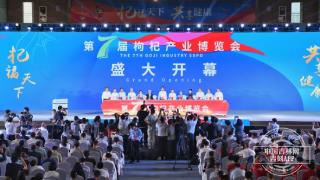 第七届枸杞产业博览会在宁夏中宁开幕