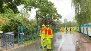 临沂市城管局园林环卫中心未雨绸缪，以练为战