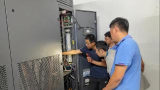 泰安联通云网中心开展通信机房精密空调维护培训