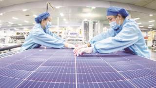 Rush to produce photovoltaic modules