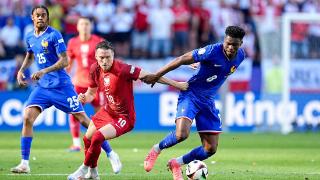 欧洲杯-姆巴佩回归收获个人首球 法国1-1波兰小组第二晋级