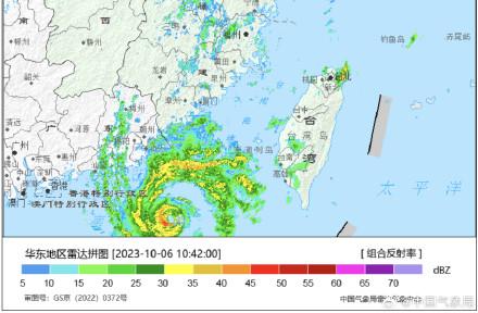 第14号台风小犬体格有所缩小