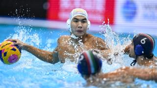 游泳世锦赛——水球男子小组赛:中国队不敌意大利队