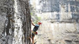 攀岩挑战 享受自然