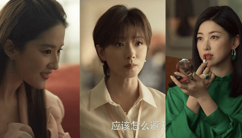 《玫瑰的故事》热播，刘亦菲领衔，四位女星抢镜成焦点