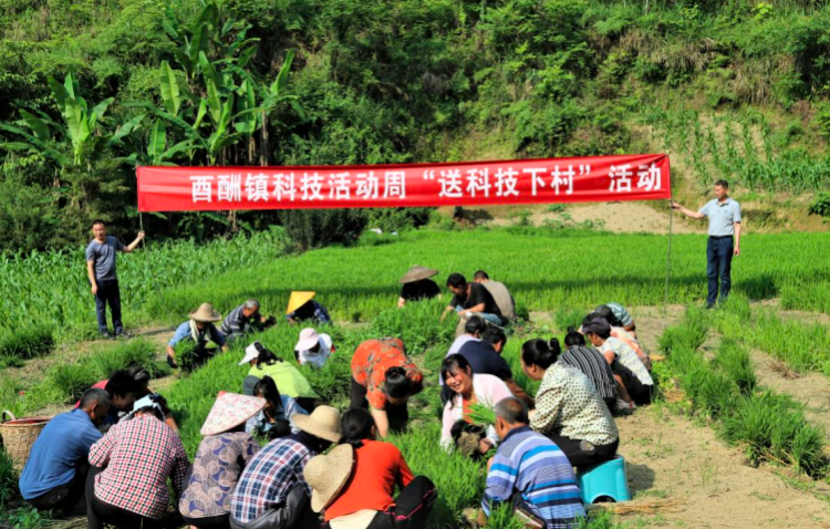 重庆酉阳县：酉酬镇开展“科技活动周”送技术下村活动