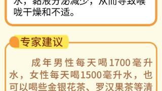 秋季气候干燥 6招帮你护好咽喉