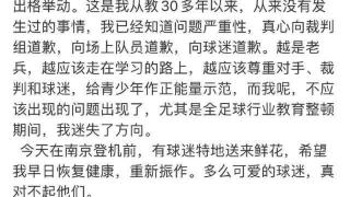 辽宁主帅段鑫为掌掴主裁判道歉，让中国足球蒙羞了，无条件受处罚