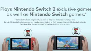 任天堂警告：部分Switch游戏不兼容Switch 2主机