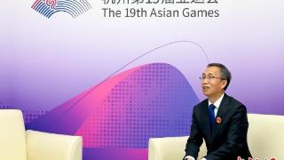 （杭州亚运会）中国体育代表团团部官员高超：中华体育健儿成功诠释了中华体育精神